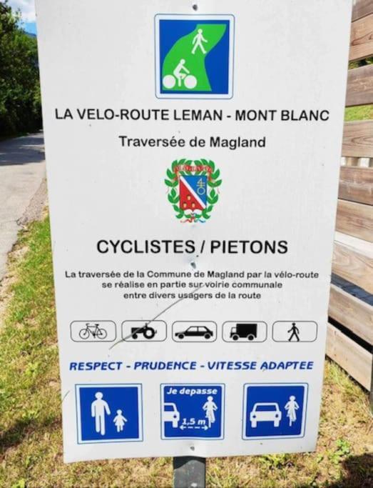 Les Loges De L'Arpenaz Leilighet Magland Eksteriør bilde
